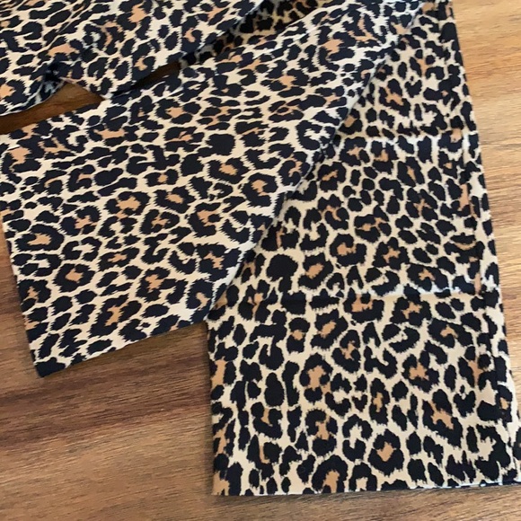 J Crew Winnie Pant in Cheetah Size 4 - Picture 5 of 5